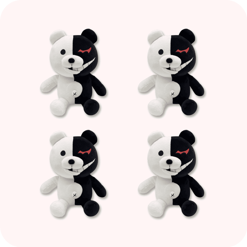 Monokuma Plush 4PCS Monokuma Plush 4PCS